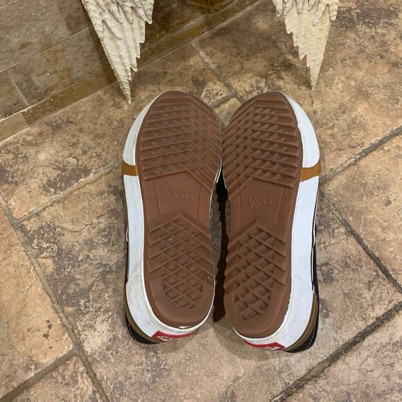 Black Slip-On Canvas Shoes(Purchased On Here And Worn Once, Look Just Like Pix) - Picture 3 of 5